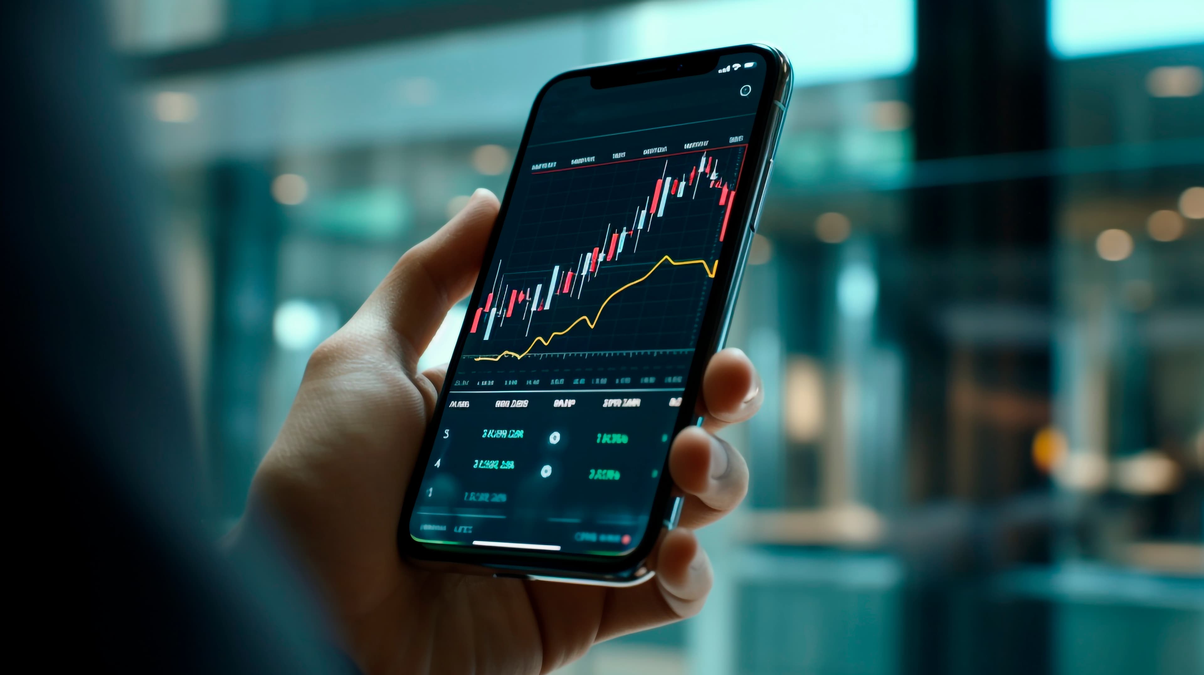 Mobile trading app